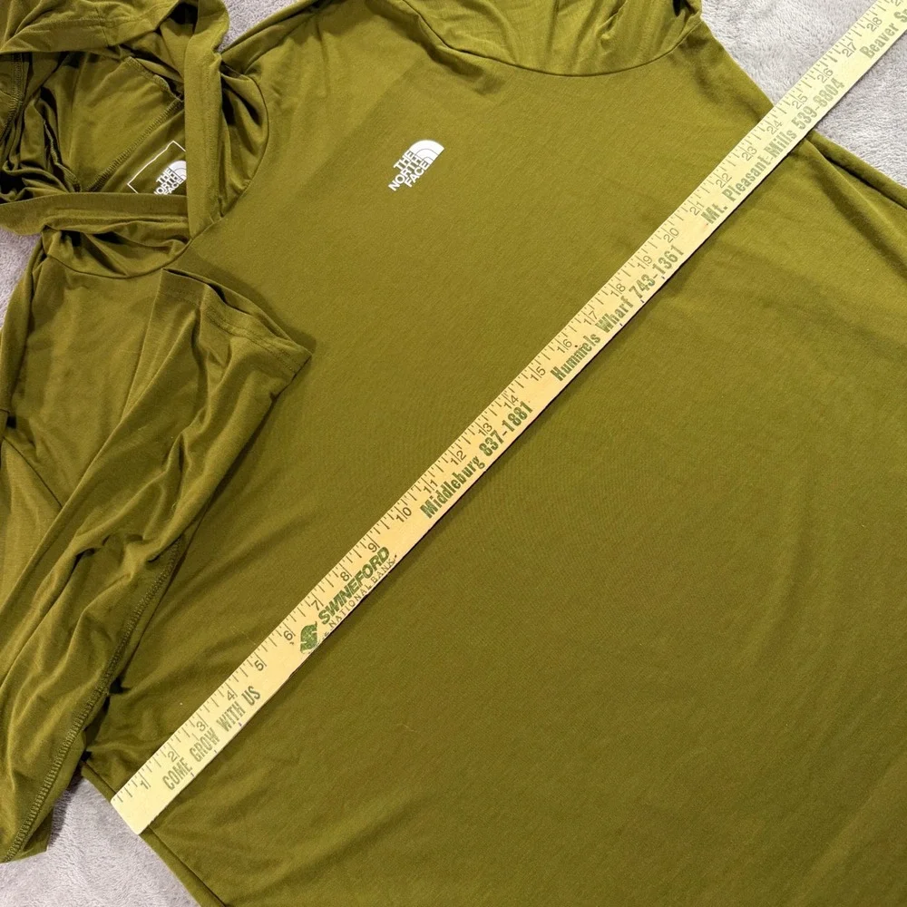 The North Face Hoodie Mens XXL Olive Green FlashDry-XD NF0A86R8 Long Sleeve